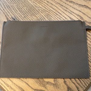 All Saints khaki wallet/purse